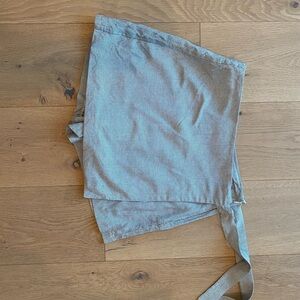 H&M seersucker style Wrap Skort